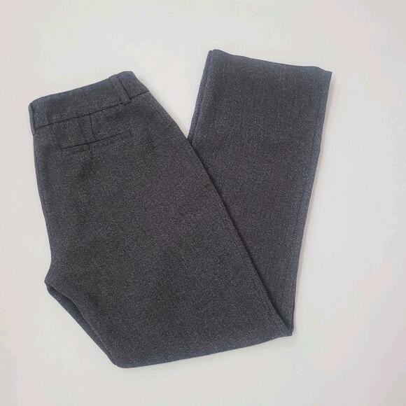 Jones New York Womens Pants Slacks Heathered Black Grey Sz 6 - Picture 4 of 10
